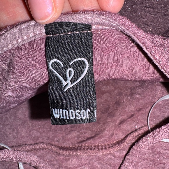 Windsor Dusty Pink Sparkly Mini Dress Size XS/S - Picture 4 of 5